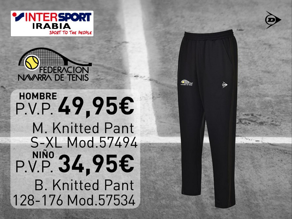 Ropa Federación Navarra de Tenis